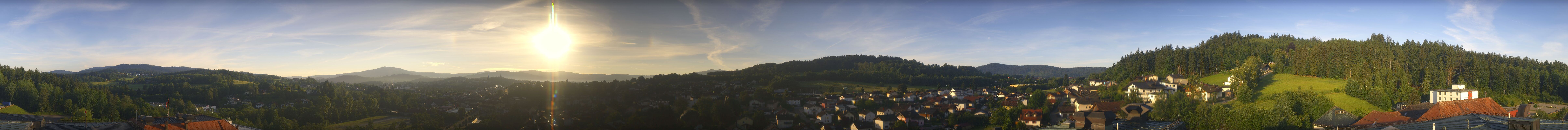 Archiv Foto Webcam Zwiesel Panoramablick