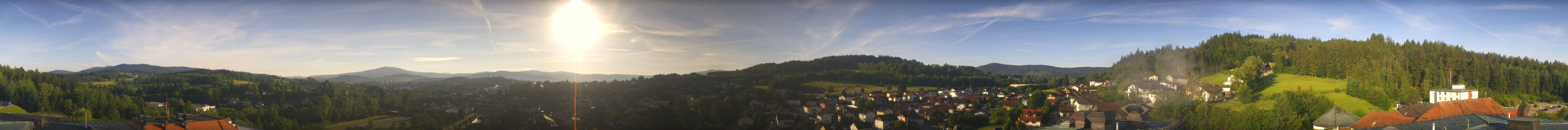 Archiv Foto Webcam Zwiesel Panoramablick