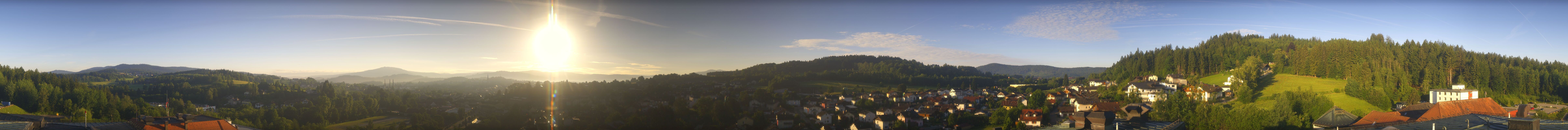 Archiv Foto Webcam Zwiesel Panoramablick