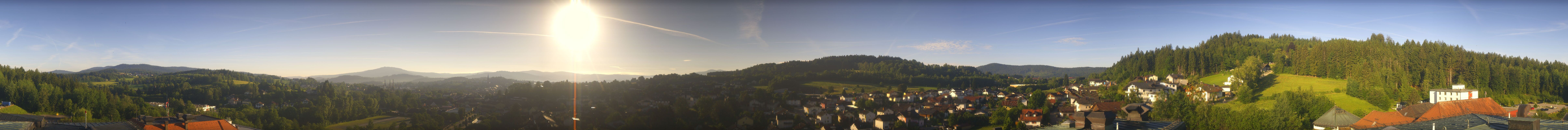Archiv Foto Webcam Zwiesel Panoramablick