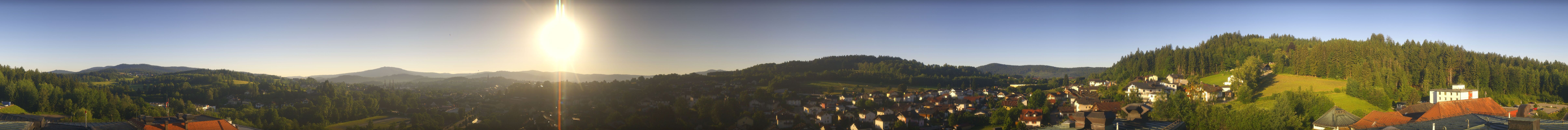 Archiv Foto Webcam Zwiesel Panoramablick