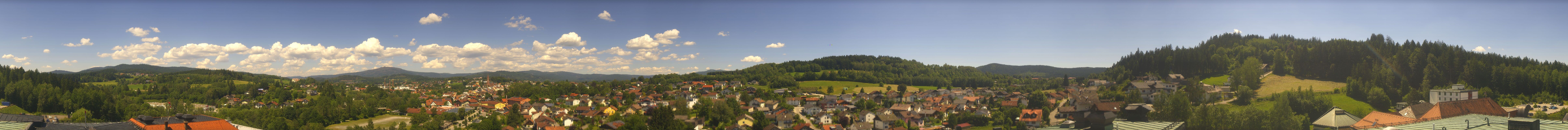 Archiv Foto Webcam Zwiesel Panoramablick