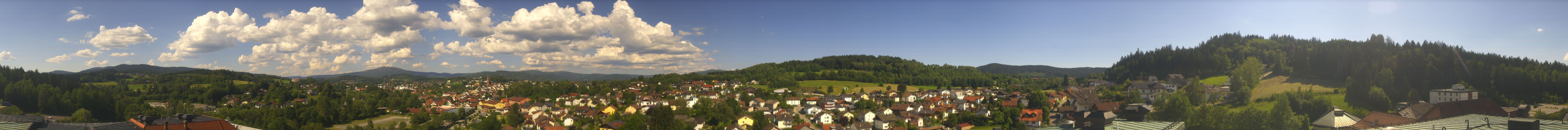 Archiv Foto Webcam Zwiesel Panoramablick