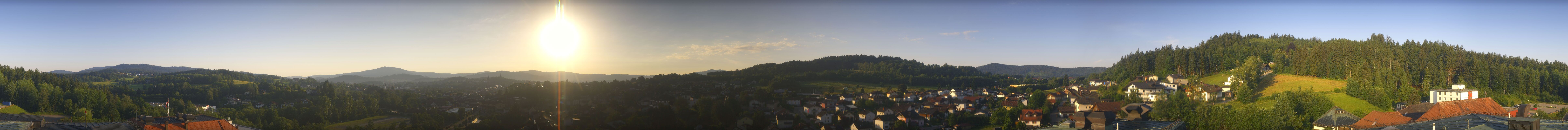 Archiv Foto Webcam Zwiesel Panoramablick