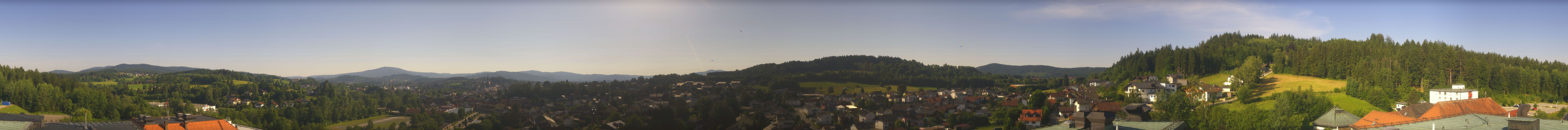 Archiv Foto Webcam Zwiesel Panoramablick