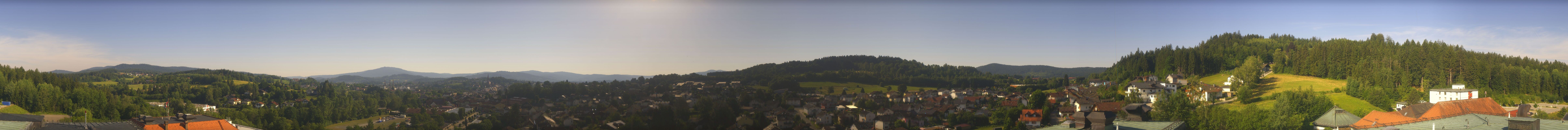 Archiv Foto Webcam Zwiesel Panoramablick
