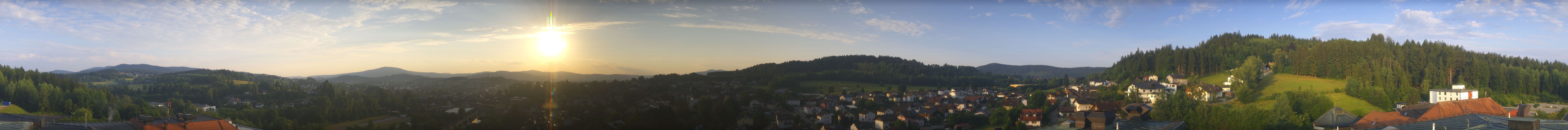 Archiv Foto Webcam Zwiesel Panoramablick