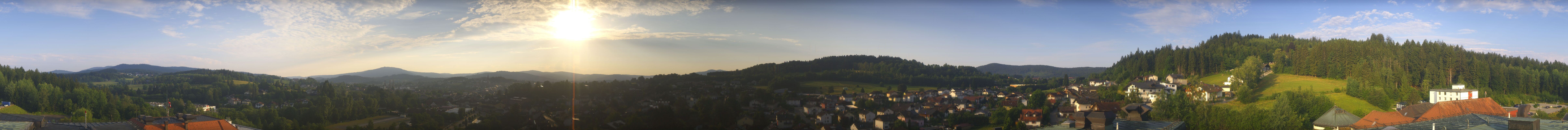 Archiv Foto Webcam Zwiesel Panoramablick