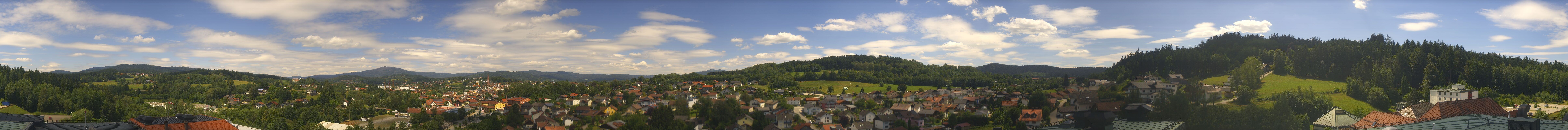Archiv Foto Webcam Zwiesel Panoramablick
