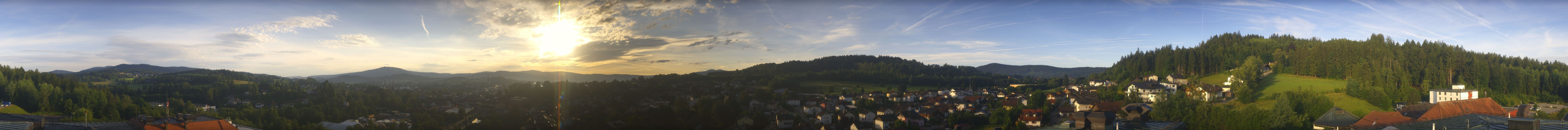 Archiv Foto Webcam Zwiesel Panoramablick