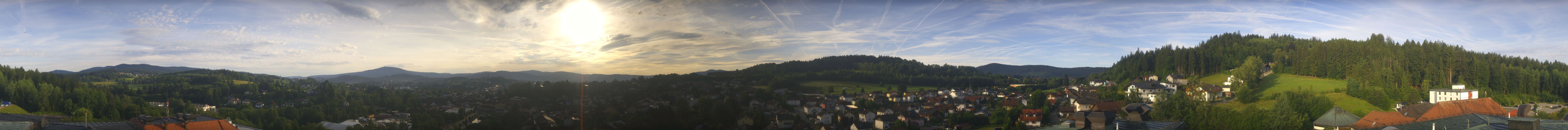 Archiv Foto Webcam Zwiesel Panoramablick