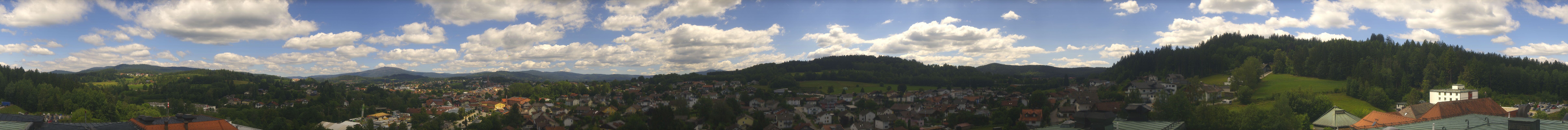 Archiv Foto Webcam Zwiesel Panoramablick