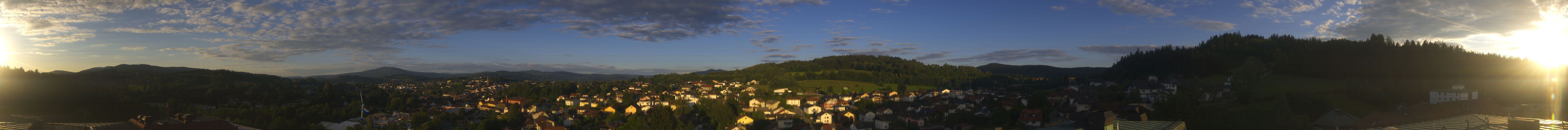 Archiv Foto Webcam Zwiesel Panoramablick