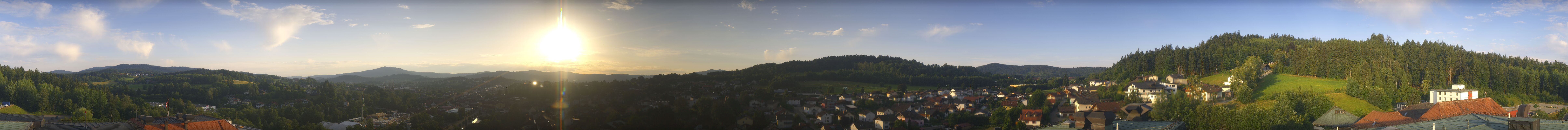 Archiv Foto Webcam Zwiesel Panoramablick