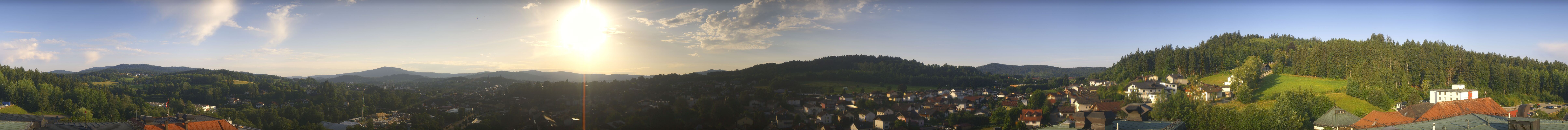Archiv Foto Webcam Zwiesel Panoramablick