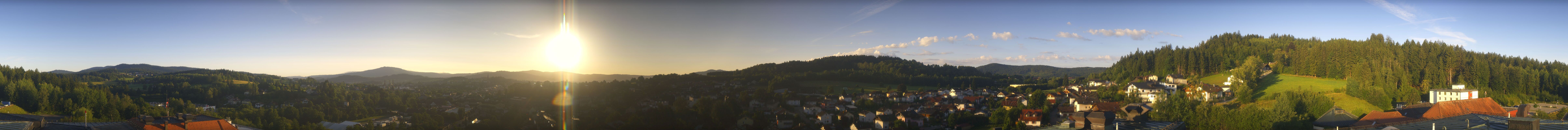 Archiv Foto Webcam Zwiesel Panoramablick
