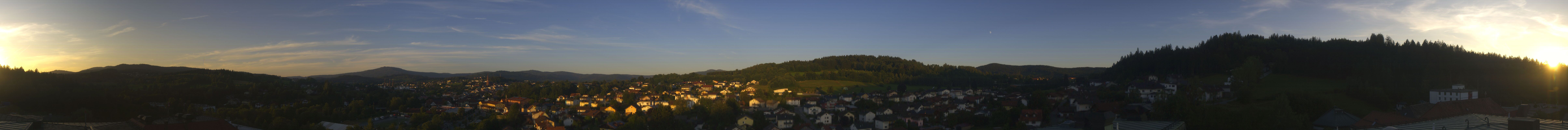 Archiv Foto Webcam Zwiesel Panoramablick