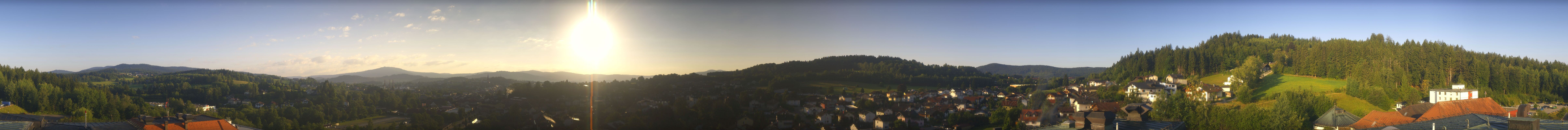 Archiv Foto Webcam Zwiesel Panoramablick