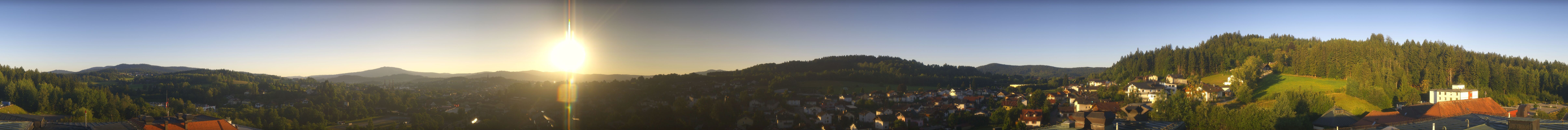 Archiv Foto Webcam Zwiesel Panoramablick