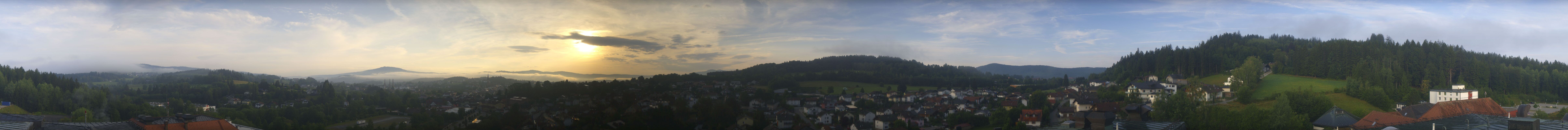 Archiv Foto Webcam Zwiesel Panoramablick