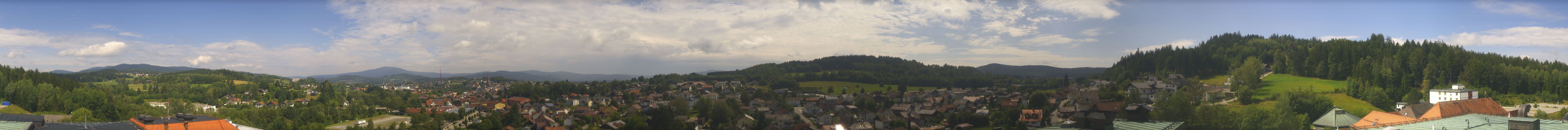 Archiv Foto Webcam Zwiesel Panoramablick