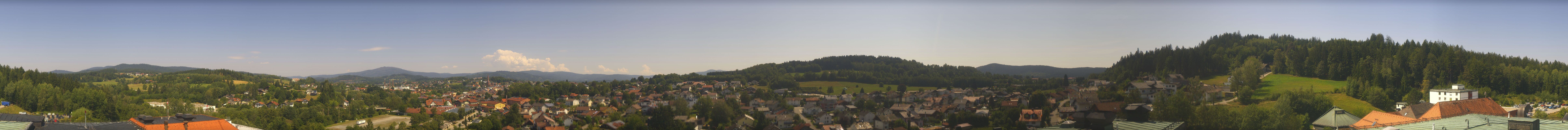 Archiv Foto Webcam Zwiesel Panoramablick