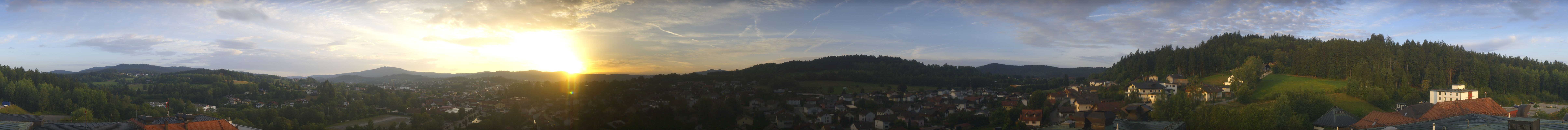 Archiv Foto Webcam Zwiesel Panoramablick