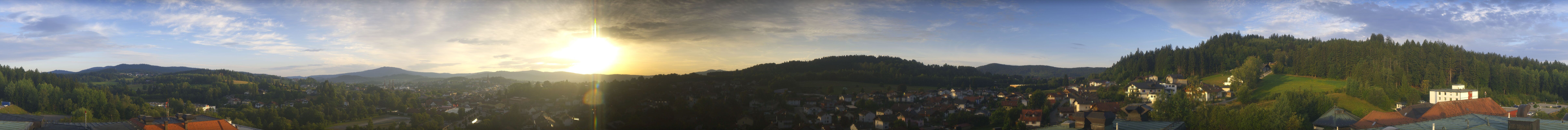Archiv Foto Webcam Zwiesel Panoramablick