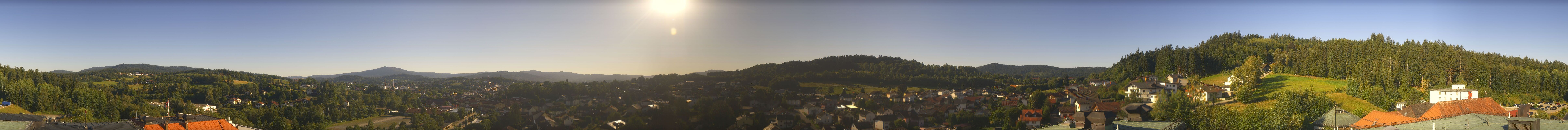 Archiv Foto Webcam Zwiesel Panoramablick