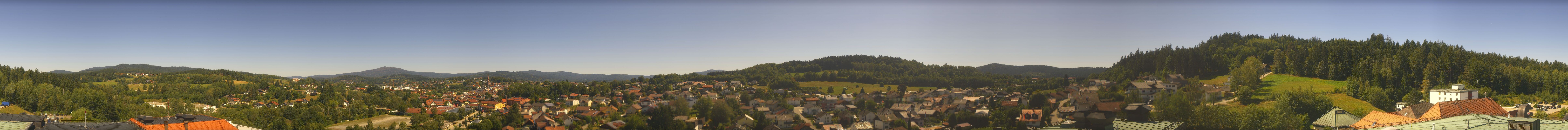 Archiv Foto Webcam Zwiesel Panoramablick
