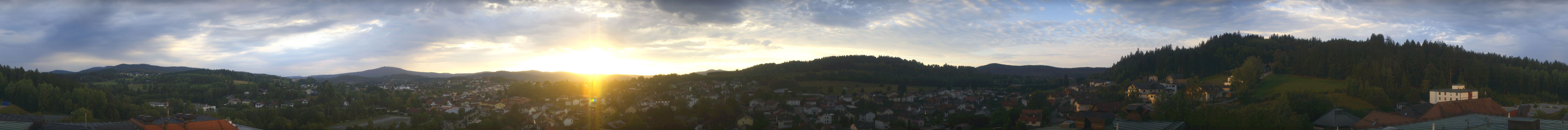 Archiv Foto Webcam Zwiesel Panoramablick