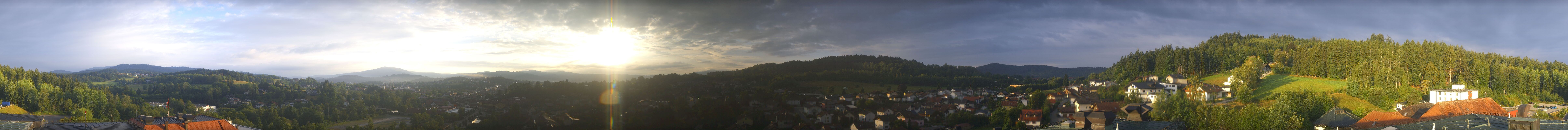 Archiv Foto Webcam Zwiesel Panoramablick