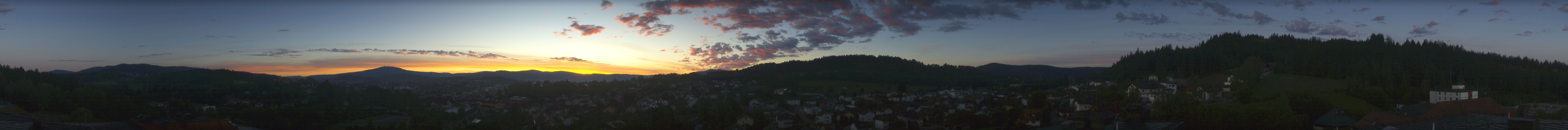 Archiv Foto Webcam Zwiesel Panoramablick