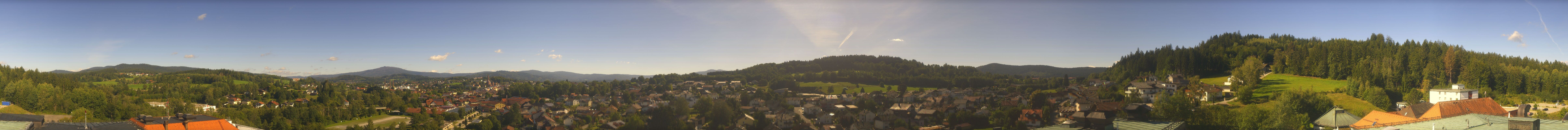 Archiv Foto Webcam Zwiesel Panoramablick