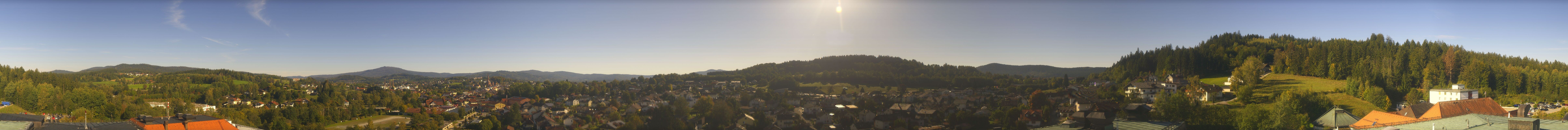 Archiv Foto Webcam Zwiesel Panoramablick