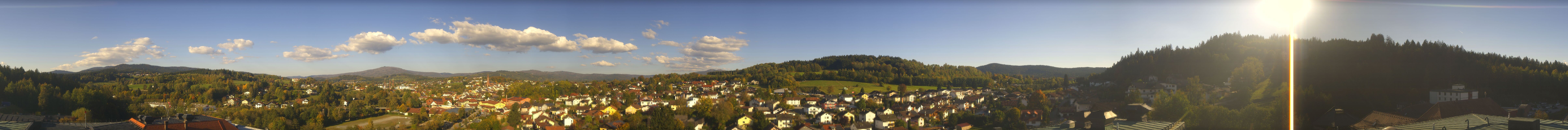 Archiv Foto Webcam Zwiesel Panoramablick