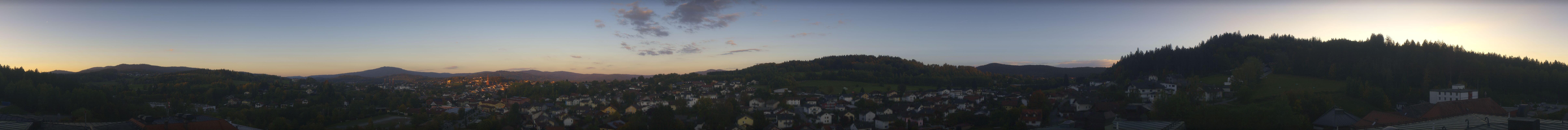 Archiv Foto Webcam Zwiesel Panoramablick