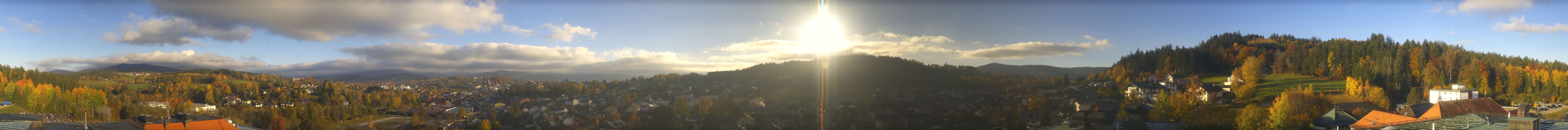 Archiv Foto Webcam Zwiesel Panoramablick