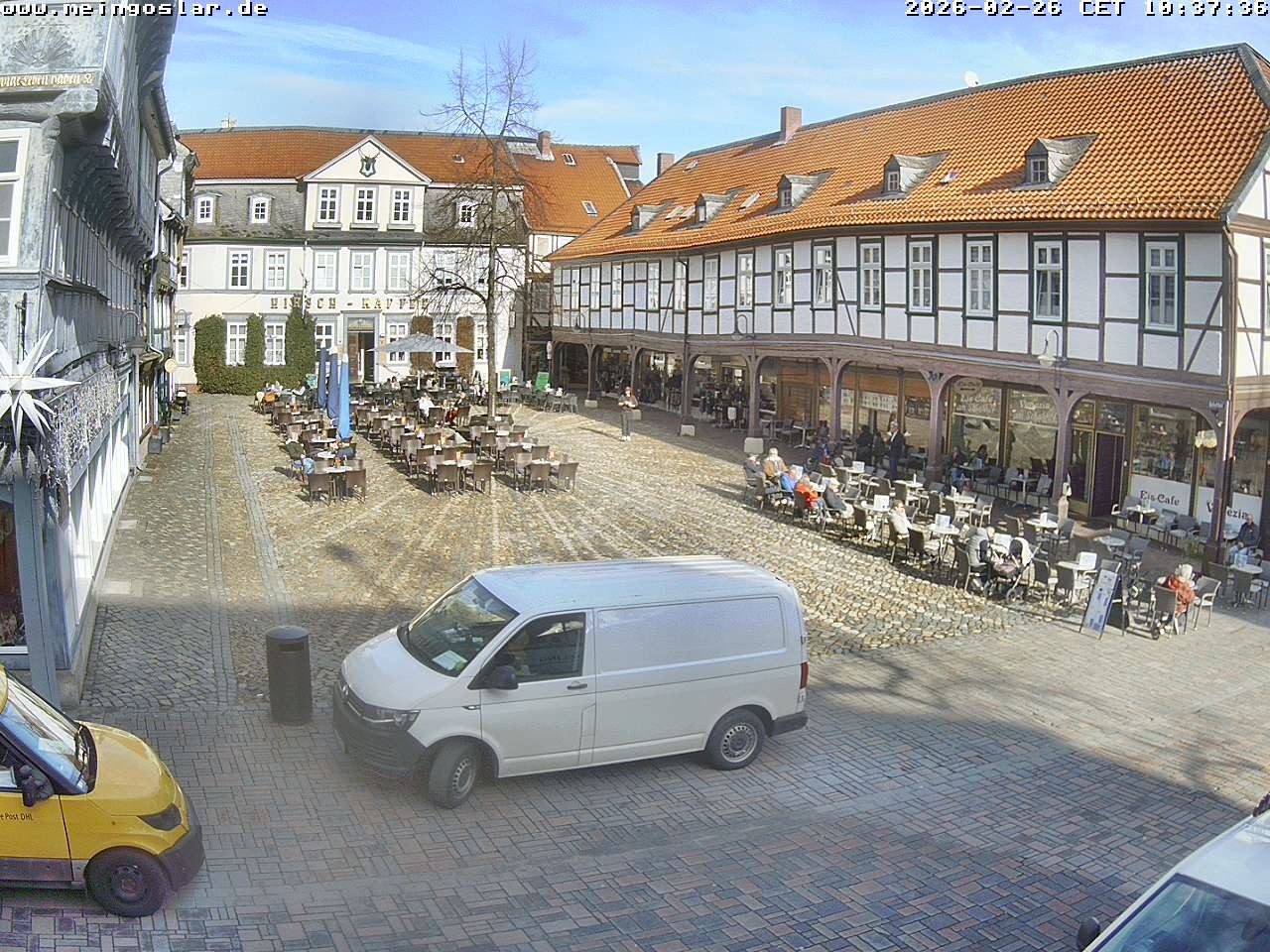Archived image Webcam Goslar - Christmas Market