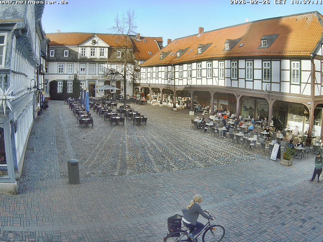 Archived image Webcam Goslar - Christmas Market