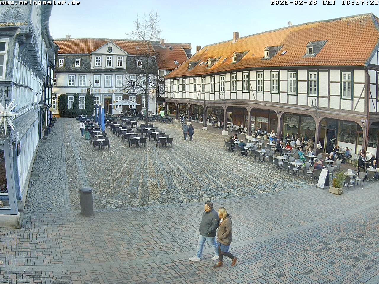 Archived image Webcam Goslar - Christmas Market