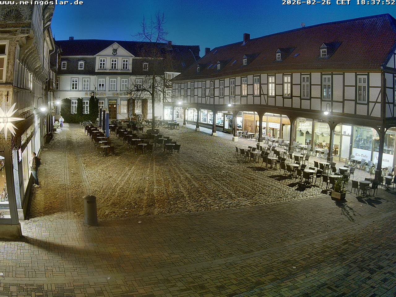 Archived image Webcam Goslar - Christmas Market
