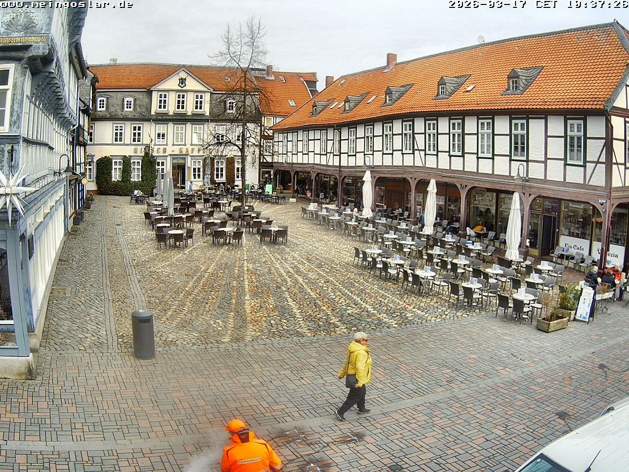 Archived image Webcam Goslar - Christmas Market