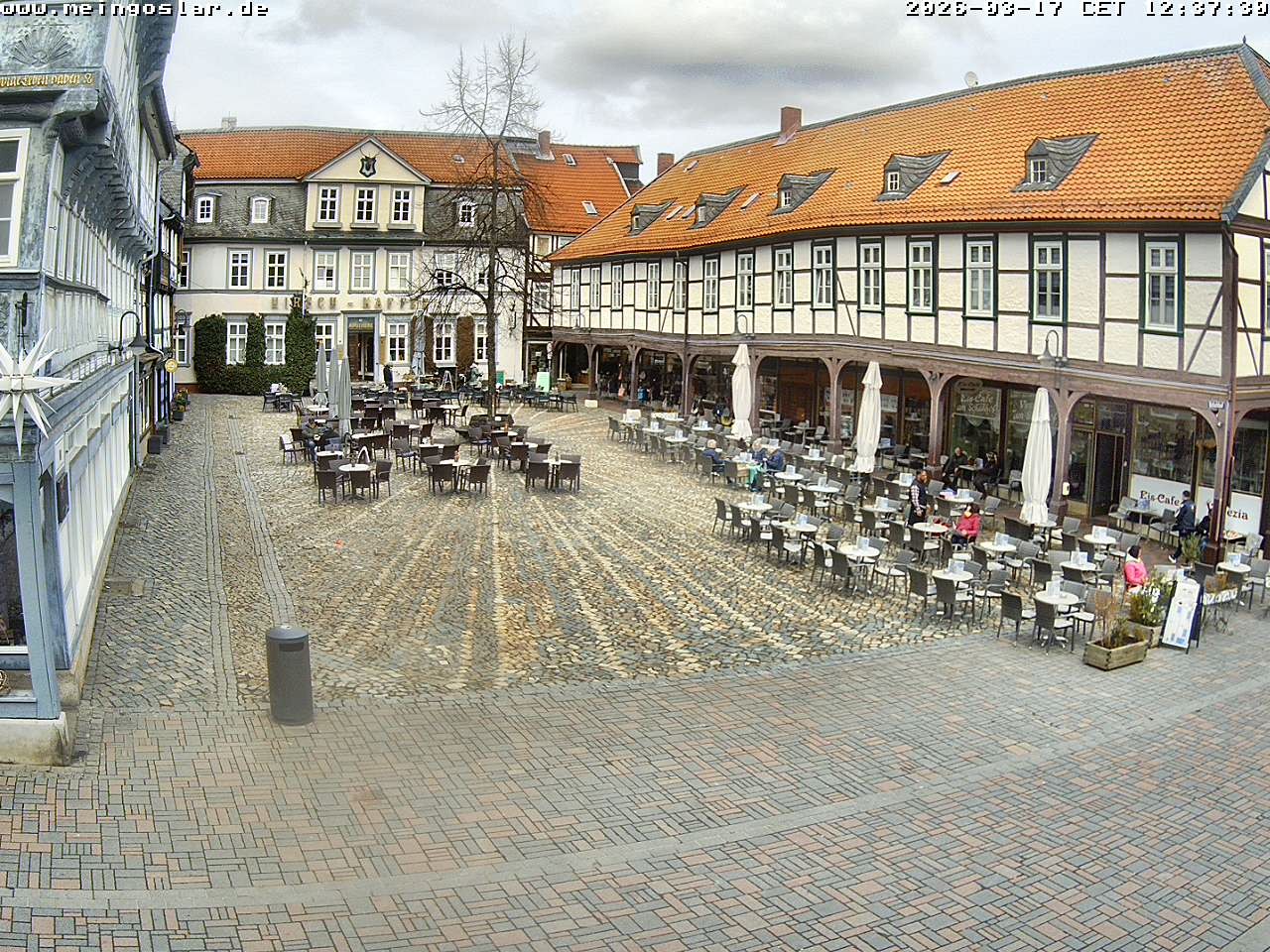 Archived image Webcam Goslar - Christmas Market