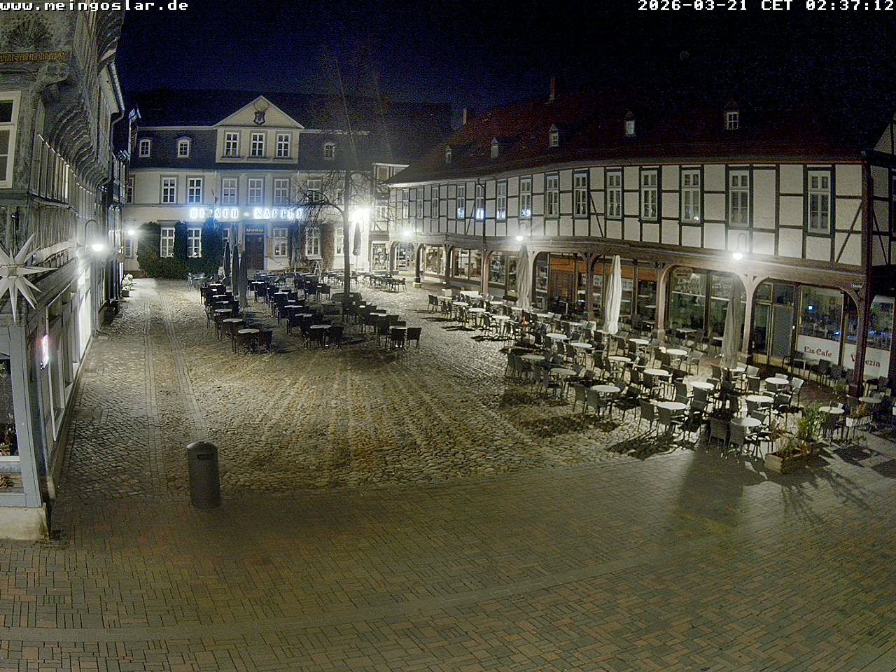 Archived image Webcam Goslar - Christmas Market