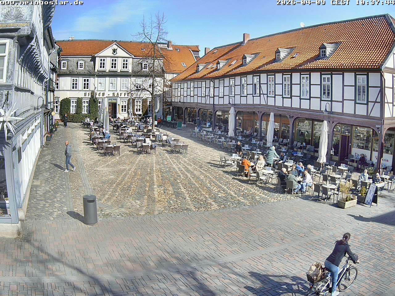 Archived image Webcam Goslar - Christmas Market