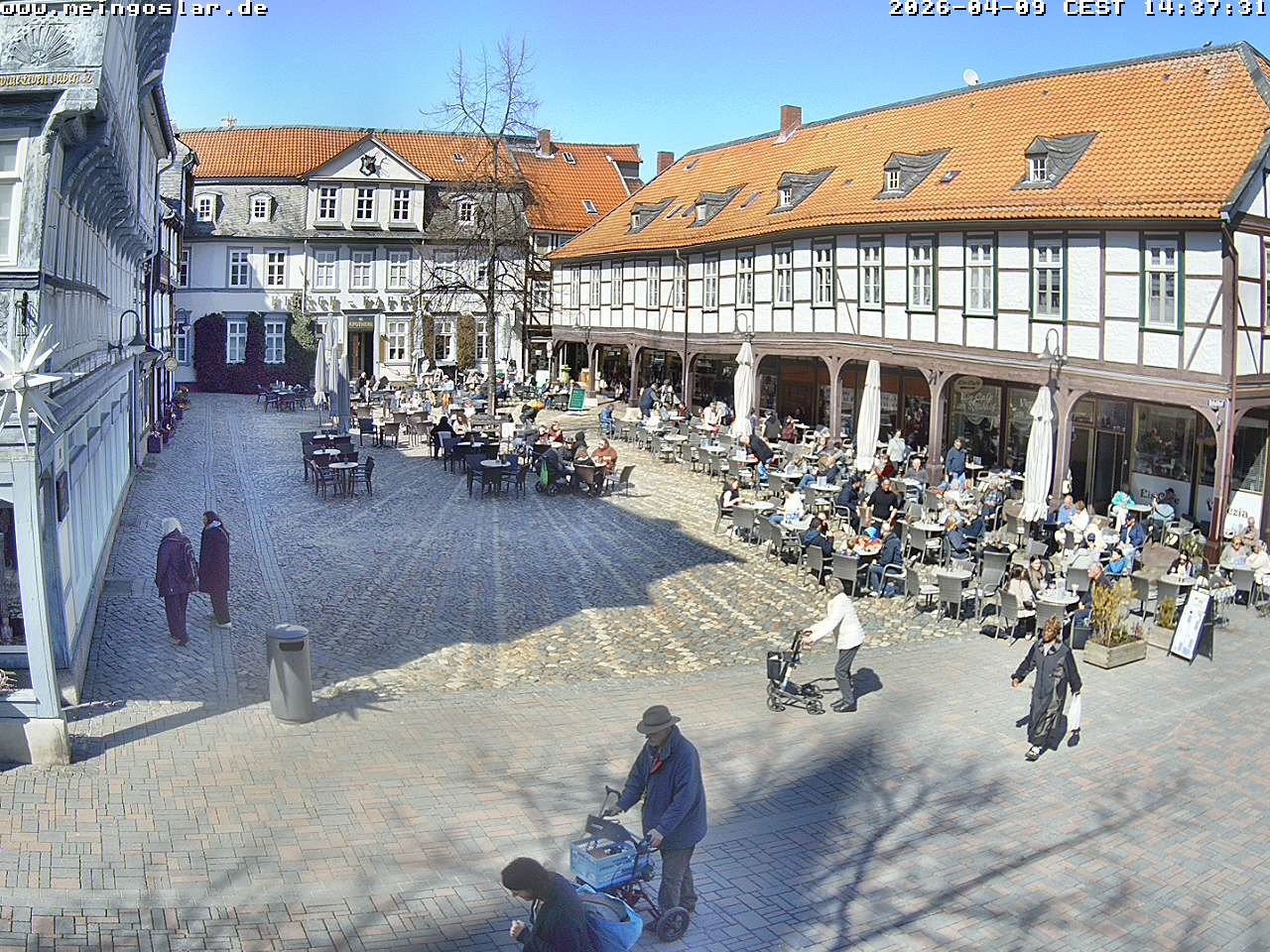 Archived image Webcam Goslar - Christmas Market
