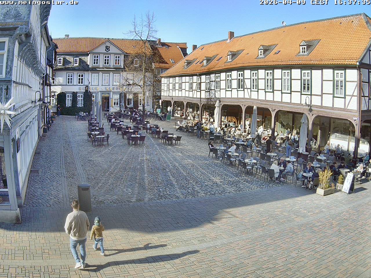 Archived image Webcam Goslar - Christmas Market