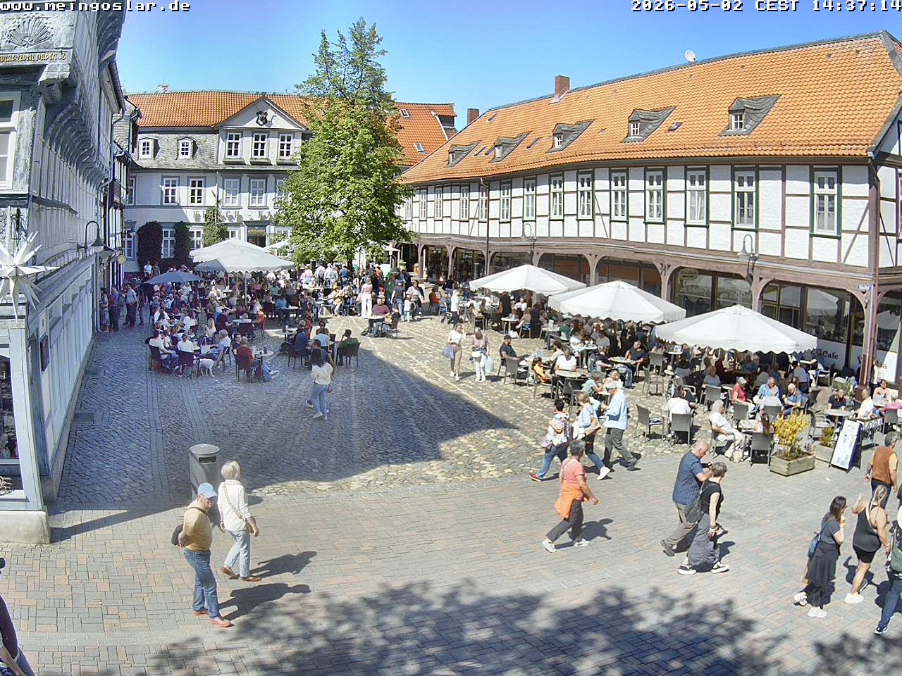 Archiv Foto Webcam Goslar - Schuhhof