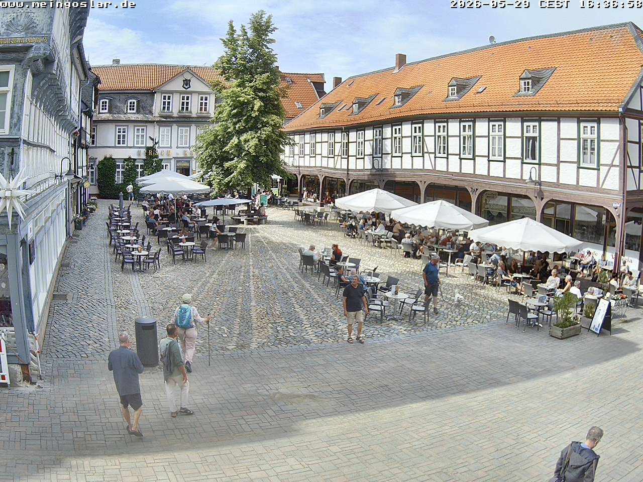 Archiv Foto Webcam Goslar - Schuhhof